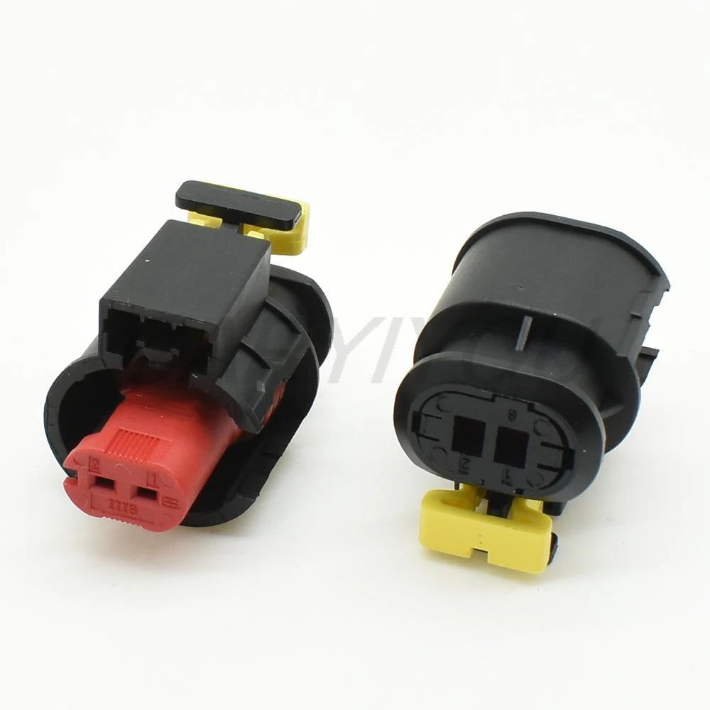 2 Pin 1.5mm Sealed Waterproof Female Connector DJ70260C-1.5-21 Automotive Wire Harness