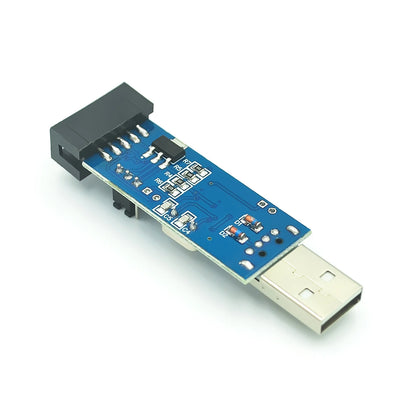 USB AVR Programmer USBASP USBISP ISP Bootloader with 10PIN to 6PIN Adapter