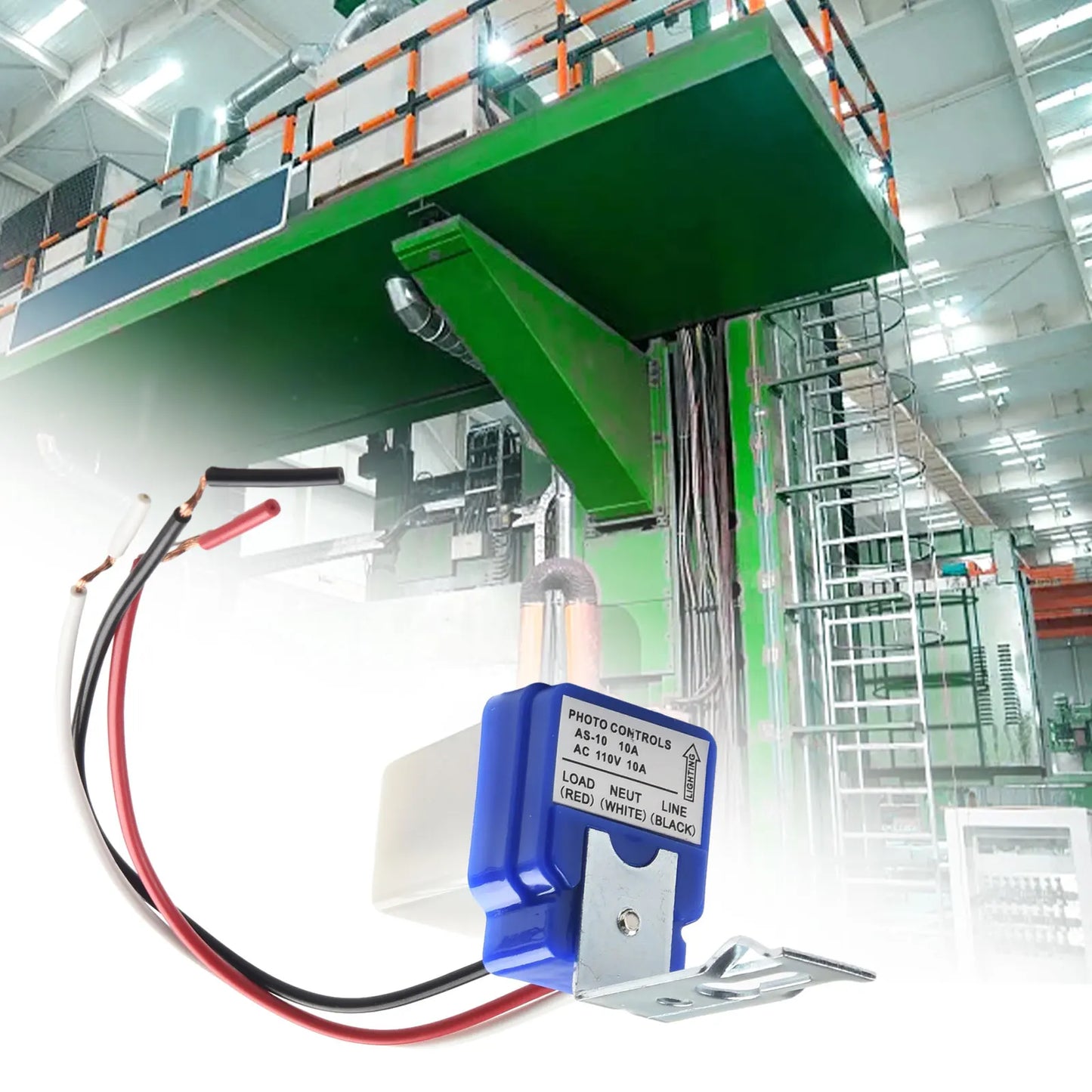Automatic Photo Control Switch Garden Port Road Lighting Factories AC DC 12-220V 5*4.2*3.3cm Blue Controller Switch