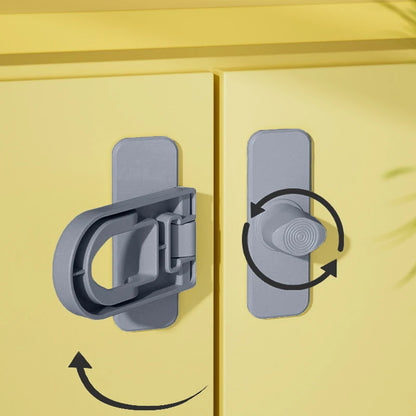 New 1pc Multifunction Useful Refrigerator Door Latch New Plastic Baby Safety Lock Kids Security Protection Cabinet Drawer Lock