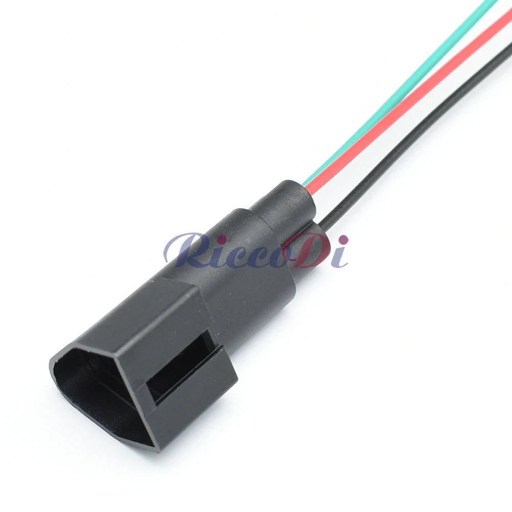 3-Pin 1.5mm Triangle Wire Harness Connector 7-1437710-9 3-1437712-1 DJ7032Q-1.5 for Ford