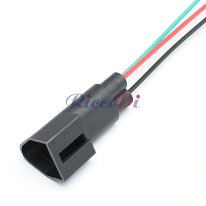 3-Pin 1.5mm Triangle Wire Harness Connector 7-1437710-9 3-1437712-1 DJ7032Q-1.5 for Ford