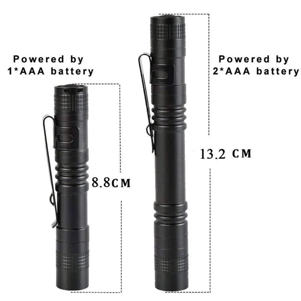 Mini XPE LED Flashlight Pen Light Waterproof Portable Keychain Torch