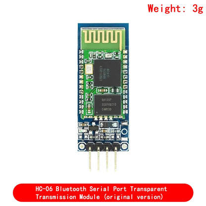 HC-05 HC-06 Bluetooth Serial Module Master-Slave 6Pin/4Pin Wireless Pass-Through for Arduino