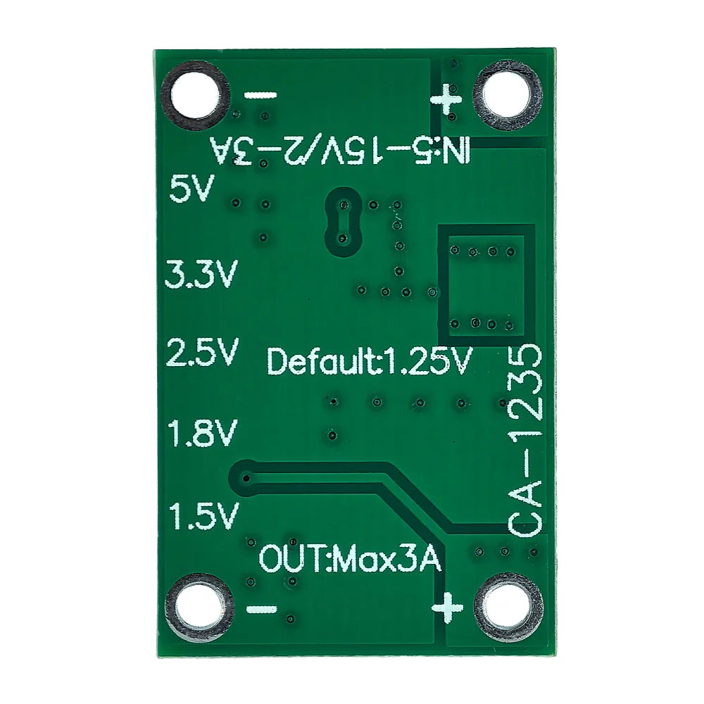 CA1235 Adjustable Buck Power Module 3A Step-Down DC 5-16V to 1.25V-5V Output