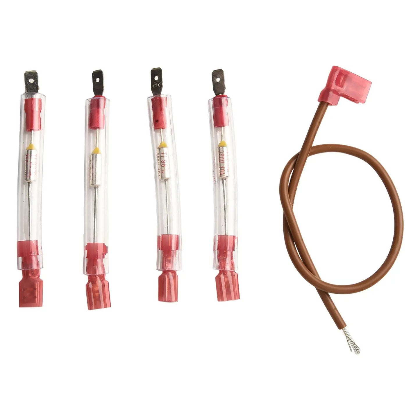For Mobile Home As Shown RV Water Heater Fuse Thermal Fuse Replacement Manual Measurement Metal Thermal Fuse Reliable Fuse