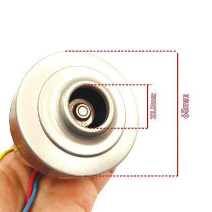New High Power 65mm 350W 100000RPM Ultra High Speed Three-phase Brushless Motor Vacuum Fan Explosion-proof Strong Magnetic Rotor