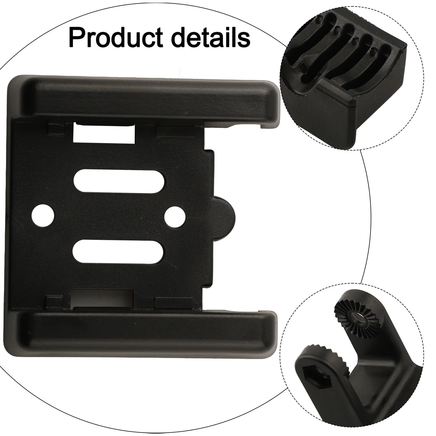 Skimmer Mount Black Transducer Mount 1 Set Included Adjustable Angle Design Marine-grade Material For XNT Sensors