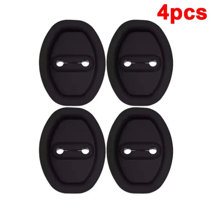 Universal Car Door Shockproof Silicone Cushion – Mute Shock Absorber Protective Cover for Door Latch (8/1PCS)