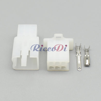 6 Pin 2.8mm MTW Connector 6030-6991 6040-6111 DJ7061A-2.8 PA66 Motorcycle Automotive Socket