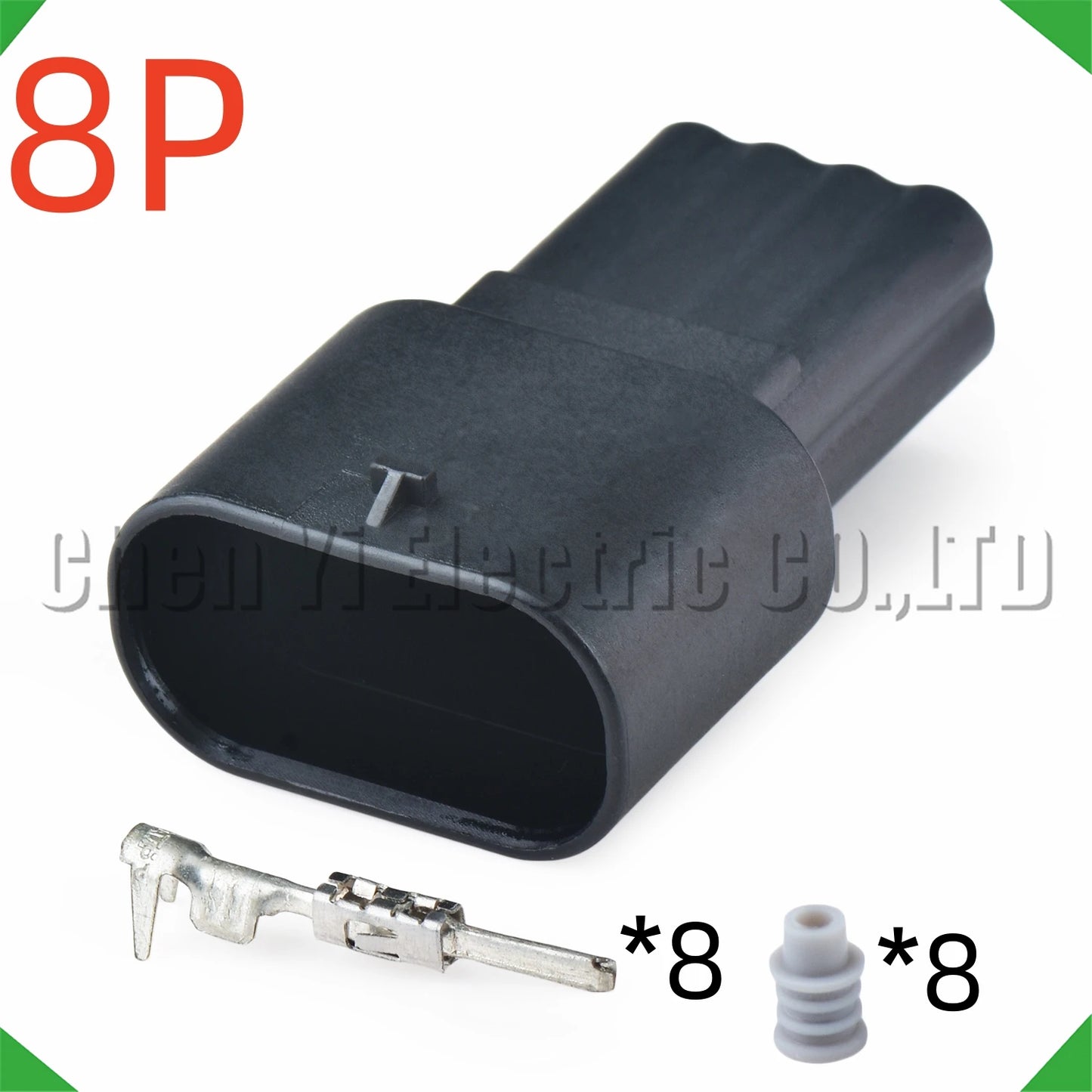 8 Pin Automotive Connector – Car Rear Brake/Taillight Wire Harness Plug 805-031-541 / 705-330 for BMW AG, Mini & Mercedes-Benz