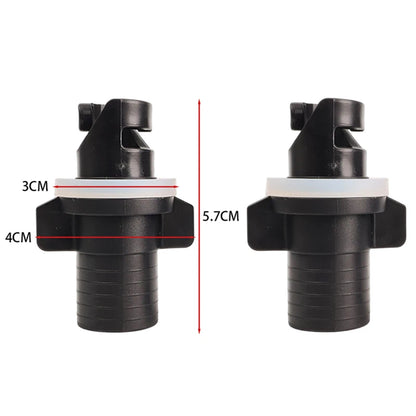 Universal Inflatable Boat Air Valve Adapter – Pump Converter Nozzle for Kayak, Paddle Board & Rubber Dinghy Pump Connector Tool