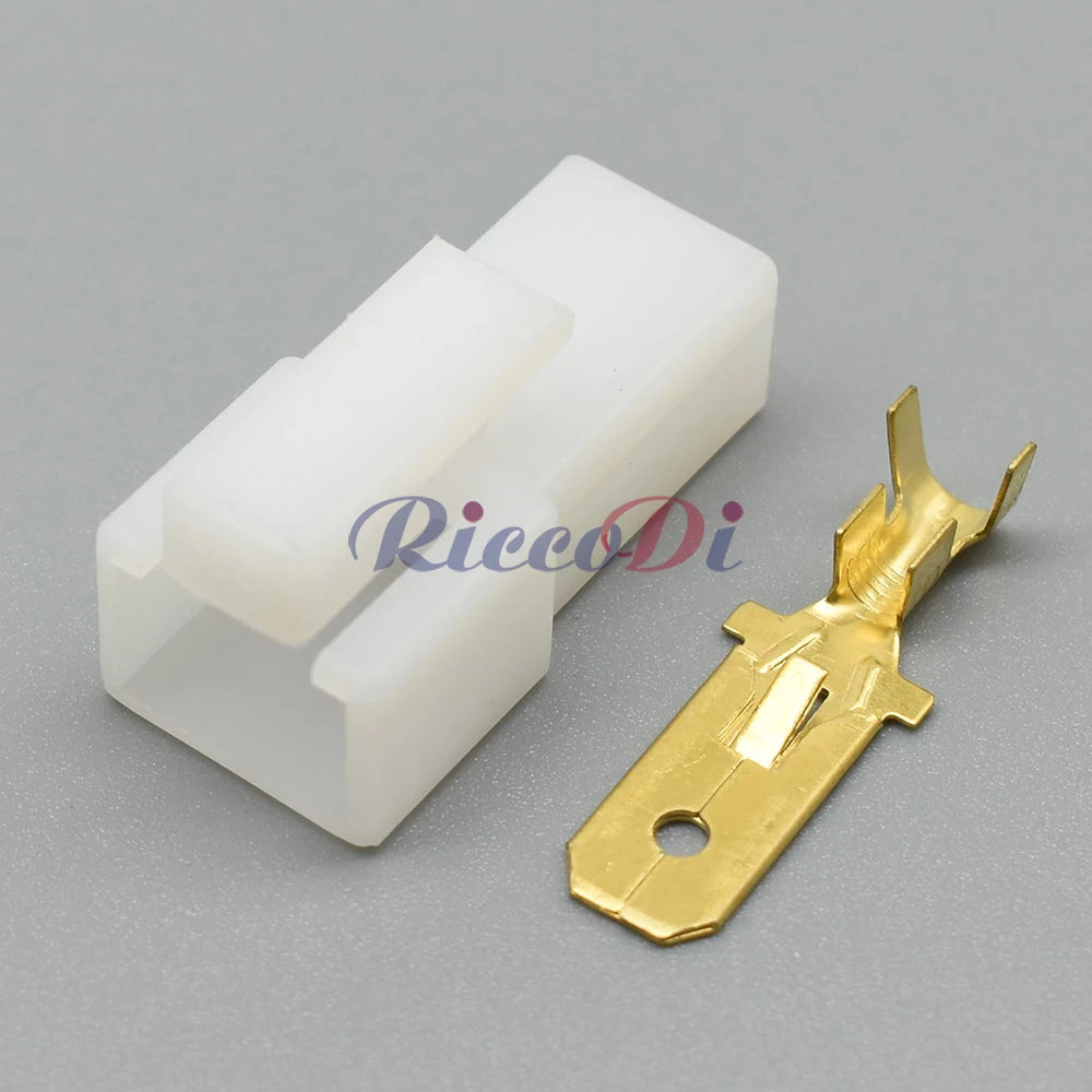 DJ7011-7.8-11/21 1-Pin Unsealed Automotive Connector Plug with Terminal OEM 7123-3010 7122-3010