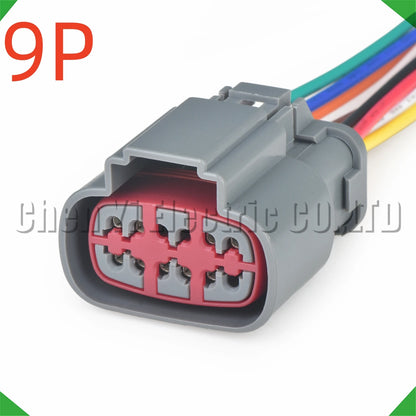 9 Pin Transmission Solenoid Connector 3U2Z-14S411-VCA 350-0067 For Ford E40D 4R100