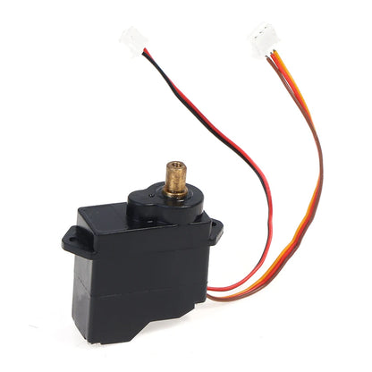 Metal Steering Gear 360 Degree for Climbing Car Servo Five-wire Without Drive Plate DC 3V-6V Micro Mini M10 Motor Gearbox 12g