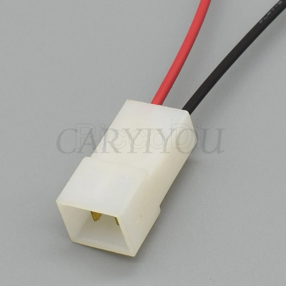 2-Pin Automotive Connector Set — Male & Female 6.3mm Socket 180924-5 / 180923-5