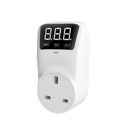 Adjustable Voltage Protector Socket AC120V/230V 16A Surge Protection with Delay | DE UK US Plug