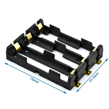 18650 Battery Pack SMT Cell Holder for 1 to 4 Cells SMD