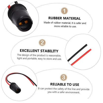 T10 W5W Car Wedge Light Bulb Socket Connector Holder Extension LED Lamp Bulb Base Holder Replacement Car Parts 6/1pcs