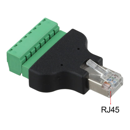 8-pin Adapter Terminal Block Connector Networking Setup Stable Signal Transmission User Convenience Transmission