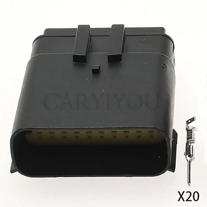 33482-2132 / 33472-2001 Automotive 20-Pin Headlamp Waterproof Connector — Buick Wiring Harness Socket