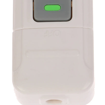 Inline On/Off Push Button Switch for Table Lamp — White Cord Switch, 1/2/3pcs