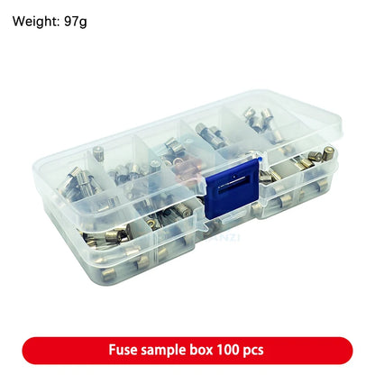 Electronic Component Kit Box with LEDs, Transistors, IC Sockets, Switches, and Jumper Wires