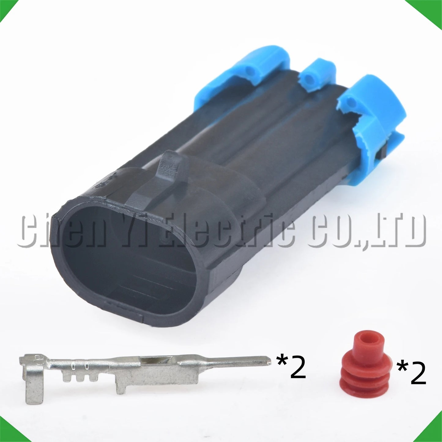 2 Pin Waterproof ABS Sensor Connector 12052643 12052641 12162343 18AWG 15cm for Chevrolet