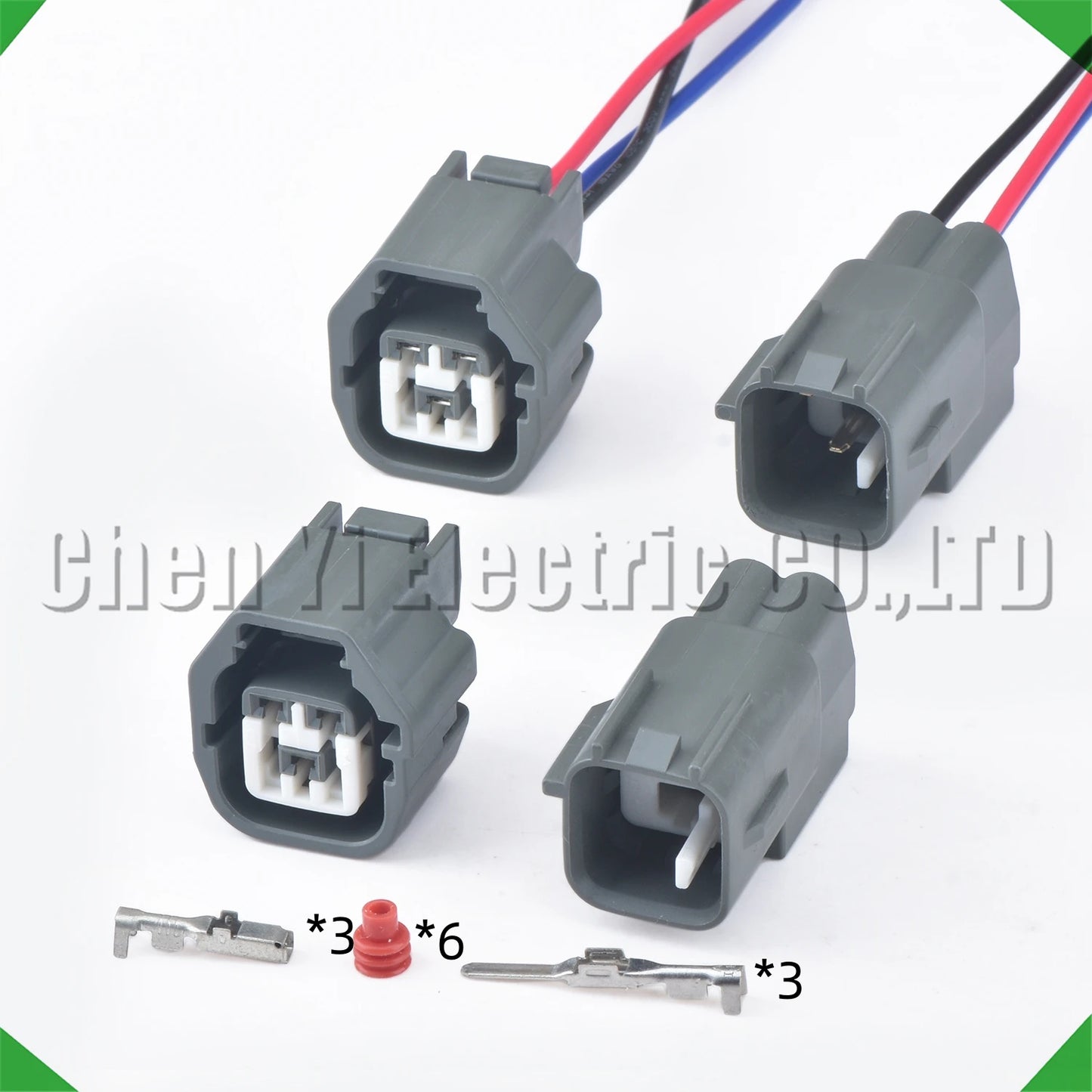 3 Pin Waterproof Ignition Coil Wiper Connector MG641362-4 MG651359-4