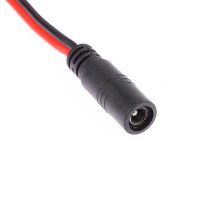 New 16AWG DC Power Plug 5.5 x 2.1mm Female To Male CCTV Adapter Connector Cable 12V 10A 120W Max. Power Extension Cord 1.5m
