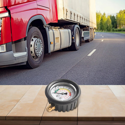 0–220psi Car Tire Air Pressure Gauge for Inflator Pump, Tire Repair Tool with 11mm & 13mm Thread Diameter