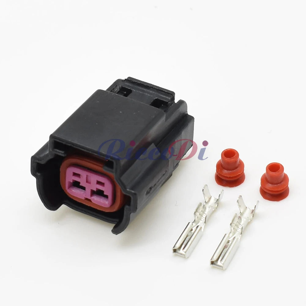 DJ7021B 2.2mm Automotive Fuel Injector Wire Harness Connector Female Socket with Terminals