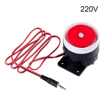 Home Security Loud Siren 120dB with DC 12V and 24V Power Support Indoor Alarm for Offices Warehouses and Shopping Centers