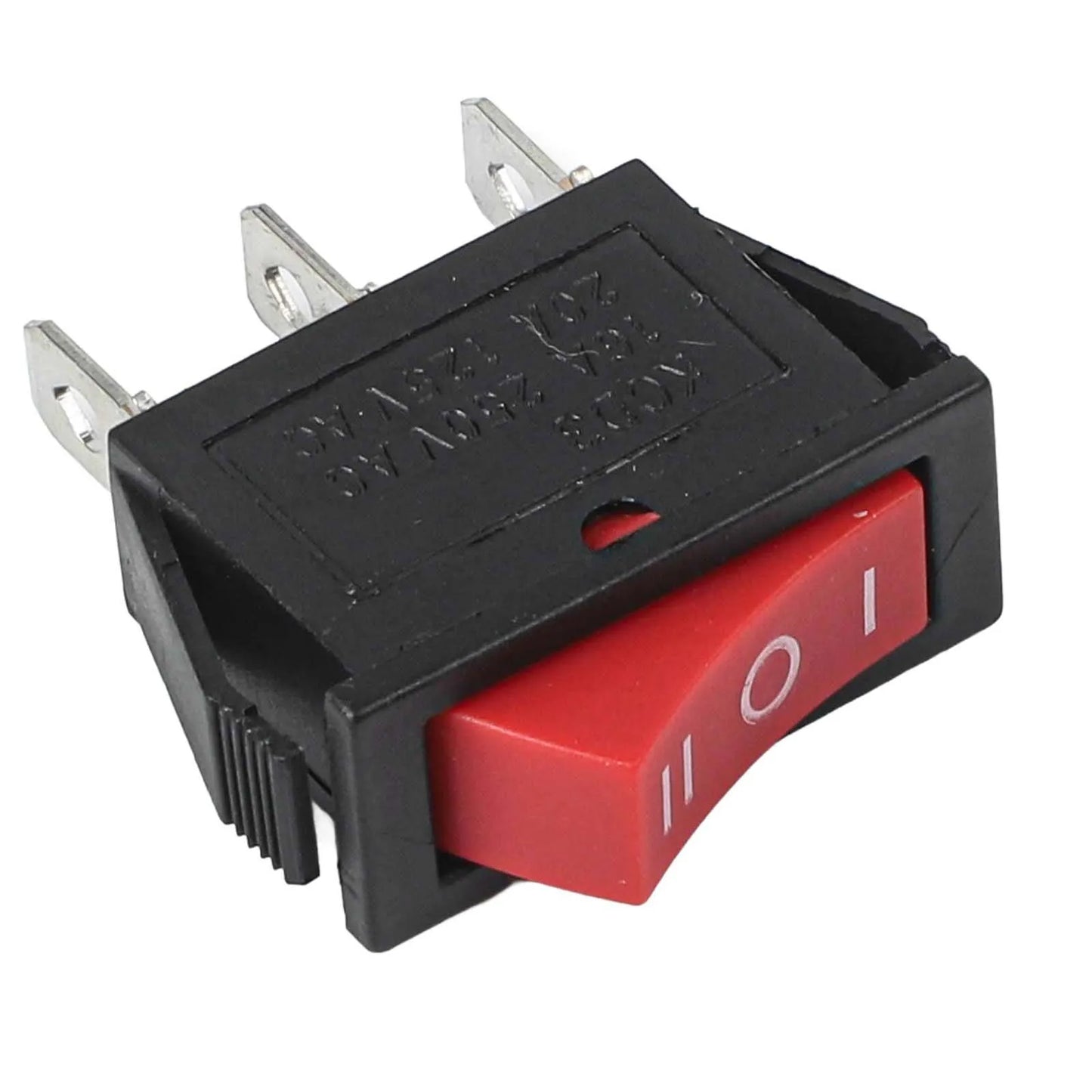 New Practical Quality Rocker Switch 3 Pins Electrical Equipment High Quality Joystick ON-OFF-ON Part RED 20A 125V