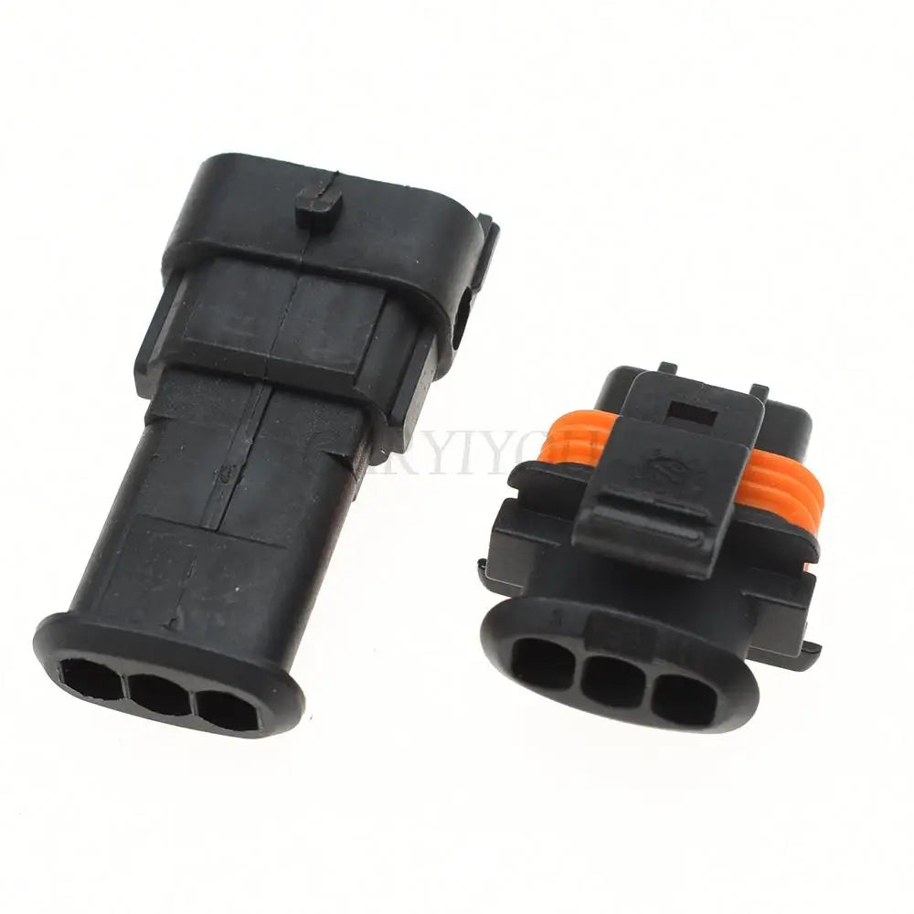 3-Pin 3.5mm Waterproof Fuel Pressure Sensor Connector 1928404074 DJ7036B-3.5 Bosch Automotive