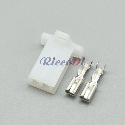 2 Pin 2.8mm Motorcycle Sensor Connector 6040-2111 6030-2981 DJ7021A-2.8 PA66 Wiring Harness