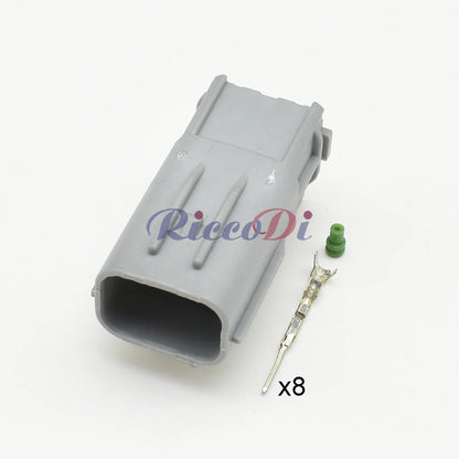 6189-1240 / 6188-0779 Automotive 8-Pin Reversing Radar Connector — Male Female Wire Cable Socket Housing
