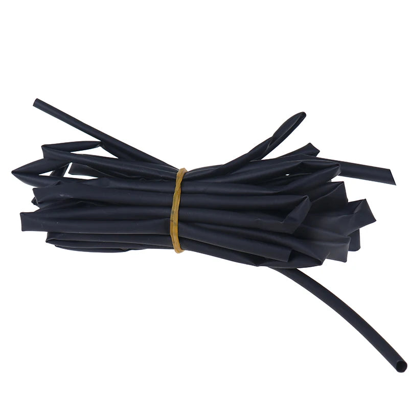 New 4 X 1 Meter Lenghts Heat Shrink Tubing 3mm 4mm 5mm 6mm