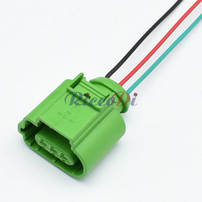 3 Pin Camshaft Knock Fuel Pressure Sensor Connector 8E0973703 8E0973703B DJ7032HC-1.5 for VW Audi
