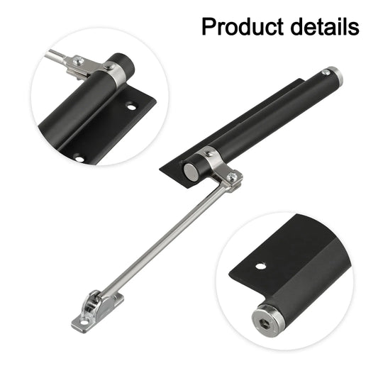 Sliding Door Closer with Automatic Closure Mechanism Hydraulic Functionality for Quiet and Reliable Performance