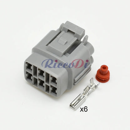 Sumitomo MT090 6 Pin Male Female Waterproof Auto Sensor Connector Plug for Suzuki Toyota 6187-6561 6180-6771