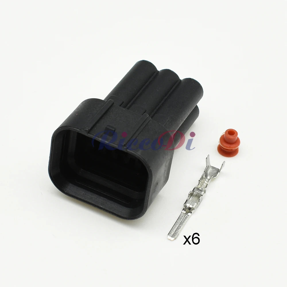 6 Pin 6189-0029 Super C6S-194G Waterproof Connector Aprillia CDI Accelerator Throttle Pedal Socket for Infiniti Toyota