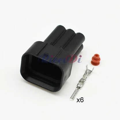 6 Pin 6189-0029 Super C6S-194G Waterproof Connector Aprillia CDI Accelerator Throttle Pedal Socket for Infiniti Toyota