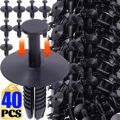 Car Bumper Trim Clip Retainer Push Rivet — Universal Fastener for BMW &amp; Mercedes Body Panels