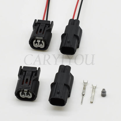 2 Pin Waterproof Temperature Sensor Plug ABS Sensor Wire Socket for Honda 6188-0589 6189-0890 91706-PLC-0030-H1