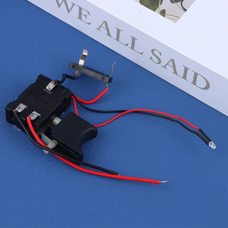 New Electric Drill Dustproof Speed Control Push Button Trigger SDC Cordless Drill Switch