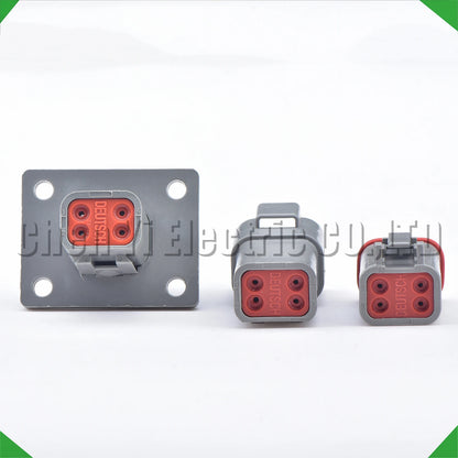 4 Pin DT Connector Plug DT06-4S DT04-4P Waterproof Automotive Pigtail