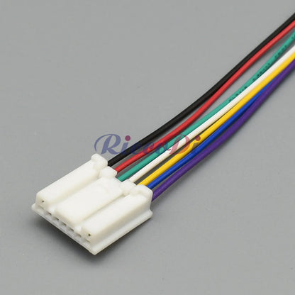 Automotive 7-Pin 0.6/1.2 Series Composite Connector — Toyota Central Control Latch Plug Male Female Docking Socket