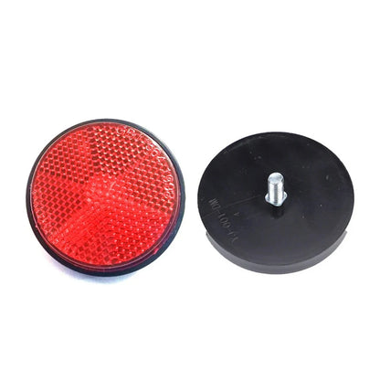 2/1pcs Circular Reflector Car Universal Trucks Motorcycle Night Reflector Safety Reflector Motorcycles ATV Bikes Accessories