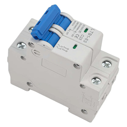 For Solar Photovoltaic Compatible DC 1000V Circuit Breaker Available in 6A to 63A Rated Currents for Overload Protection